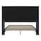 Flash Furniture Navy Velvet Queen Platform Bed with Headboard YK-1079-NAVY-Q-GG - alternate 3